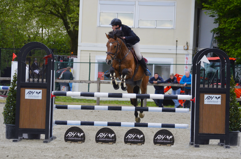 Foto van Lotte Maes op Dressuur wedstrijd